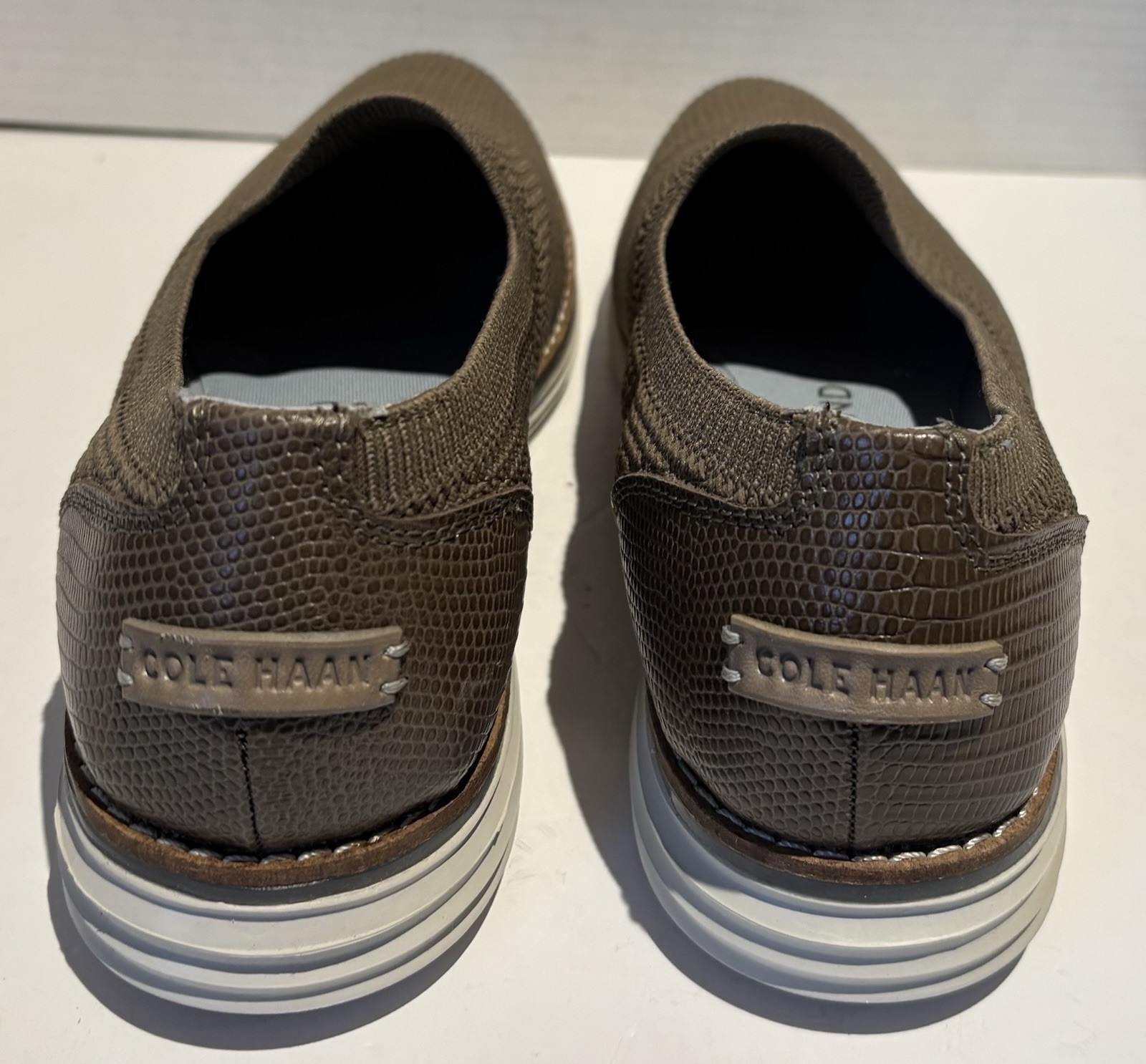Cole Haan Womens Original Grand Cloudfeel Meridian Loafer Size 9 Brown Knit Shoe_1 Cole Haan Womens Original Grand Cloudfeel Meridian Loafer Size 9 Brown Knit Shoe