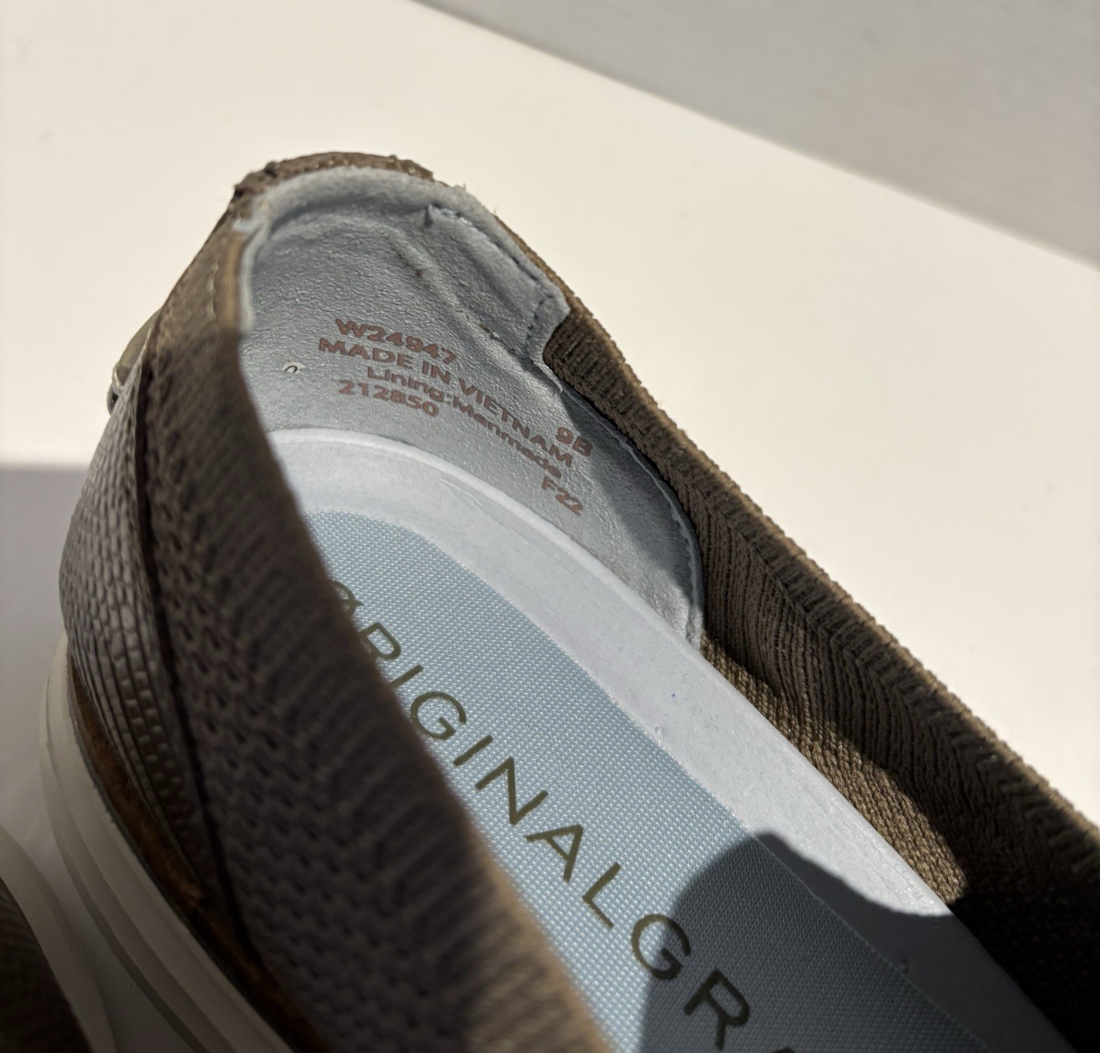 Cole Haan Womens Original Grand Cloudfeel Meridian Loafer Size 9 Brown Knit Shoe_3 Cole Haan Womens Original Grand Cloudfeel Meridian Loafer Size 9 Brown Knit Shoe