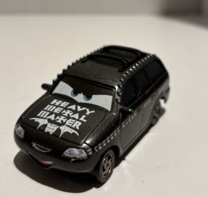 DISNEY PIXAR CARS TOON HEAVY METAL MATER RODNEY THE ROCKER DIECAST MATTEL 1:55