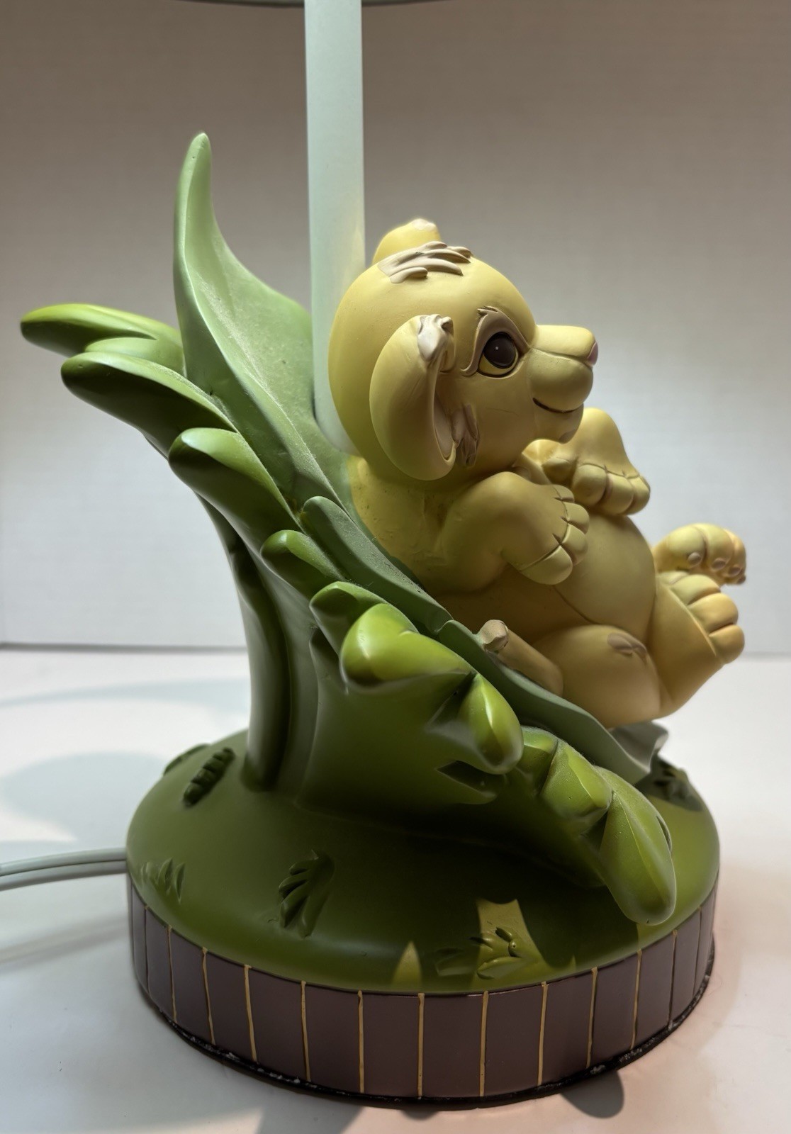 Disney THE LION KING Simba Vintage 1994 Nursery Lamp Rare w/ Shade Retired VGUC_7 Disney THE LION KING Simba Vintage 1994 Nursery Lamp Rare w/ Shade Retired VGUC