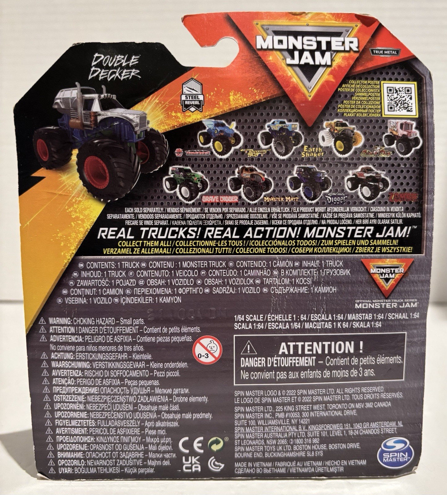 Spin Master 2023 Monster Jam Double Decker Series 28 RARE_4 Spin Master 2023 Monster Jam Double Decker Series 28 RARE