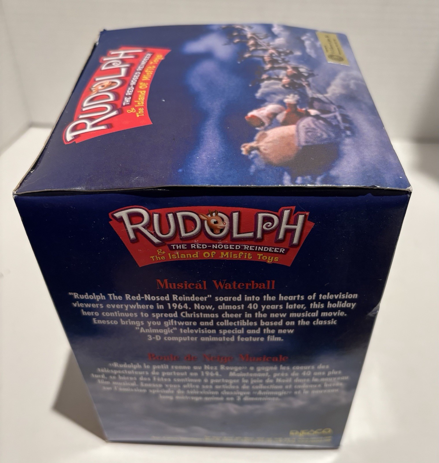 Vintage 2000’s Rudolph Reindeer Island Of Misfit Toys MUSICAL SNOW GLOBE Enesco_5 Vintage 2000’s Rudolph Reindeer Island Of Misfit Toys MUSICAL SNOW GLOBE Enesco