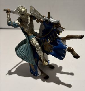 Schleich World of Knights Medieval Knight On Rearing War Horse