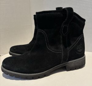 Timberland Willis Ankle Chelsea Boots Waterproof Black Women’s Size 9 - 3267R