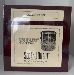 SEE QUEUE THE RIGHT BRAIN SPACE GAME DELUXE SET Vintage 1993 FACTORY SEALED