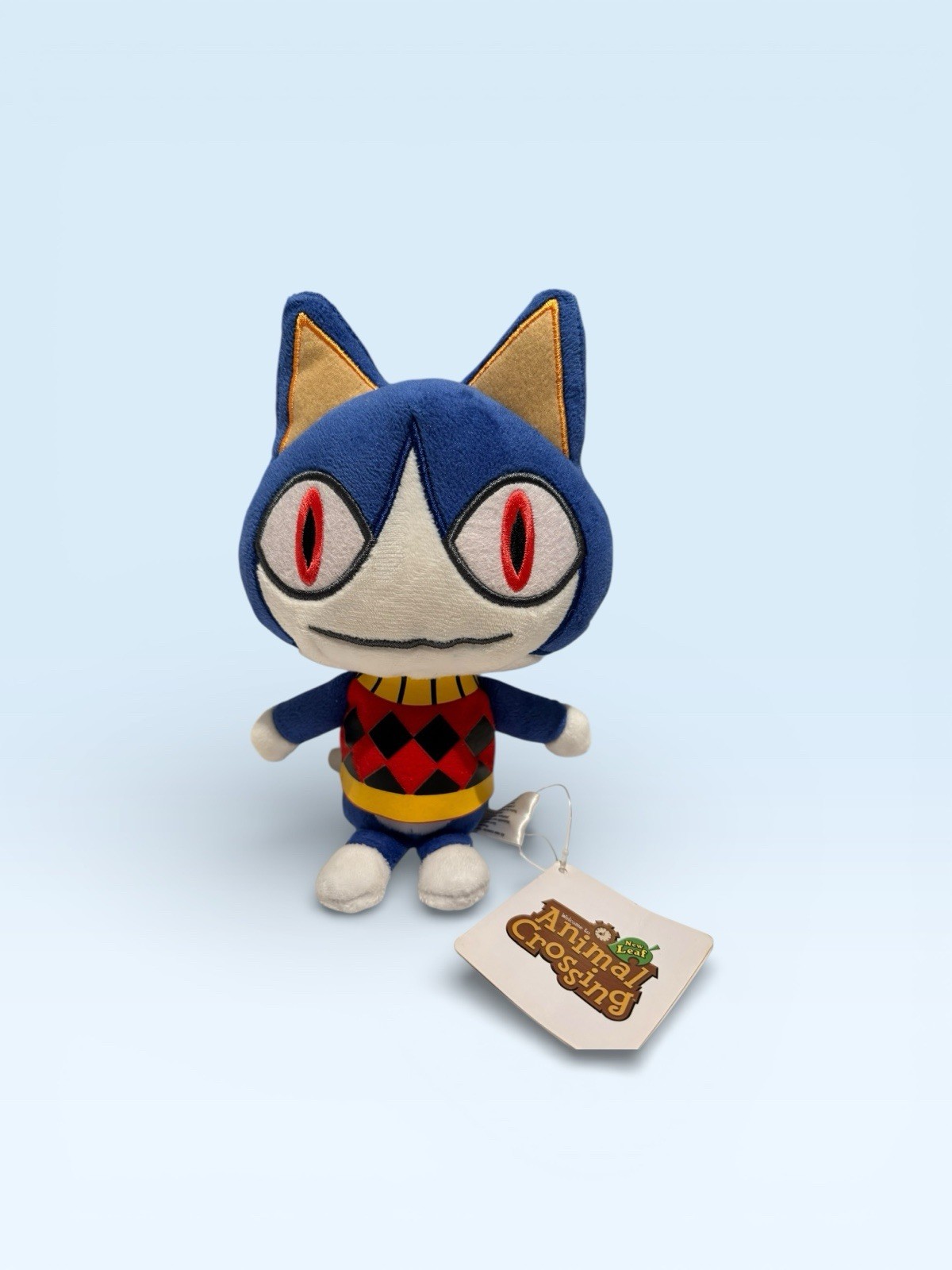 Animal Crossing Rover Cat Plush Doll Toy Sanei NIntendo Japan 8" w/ Tags_0 Animal Crossing Rover Cat Plush Doll Toy Sanei NIntendo Japan 8" w/ Tags
