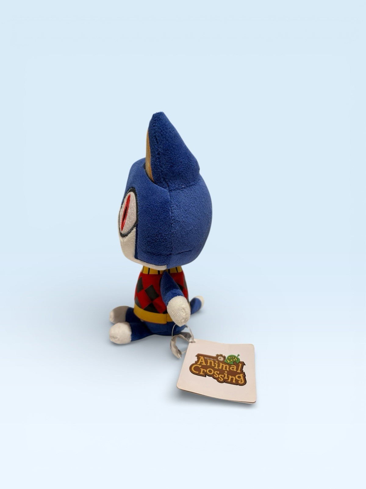 Animal Crossing Rover Cat Plush Doll Toy Sanei NIntendo Japan 8" w/ Tags_1 Animal Crossing Rover Cat Plush Doll Toy Sanei NIntendo Japan 8" w/ Tags
