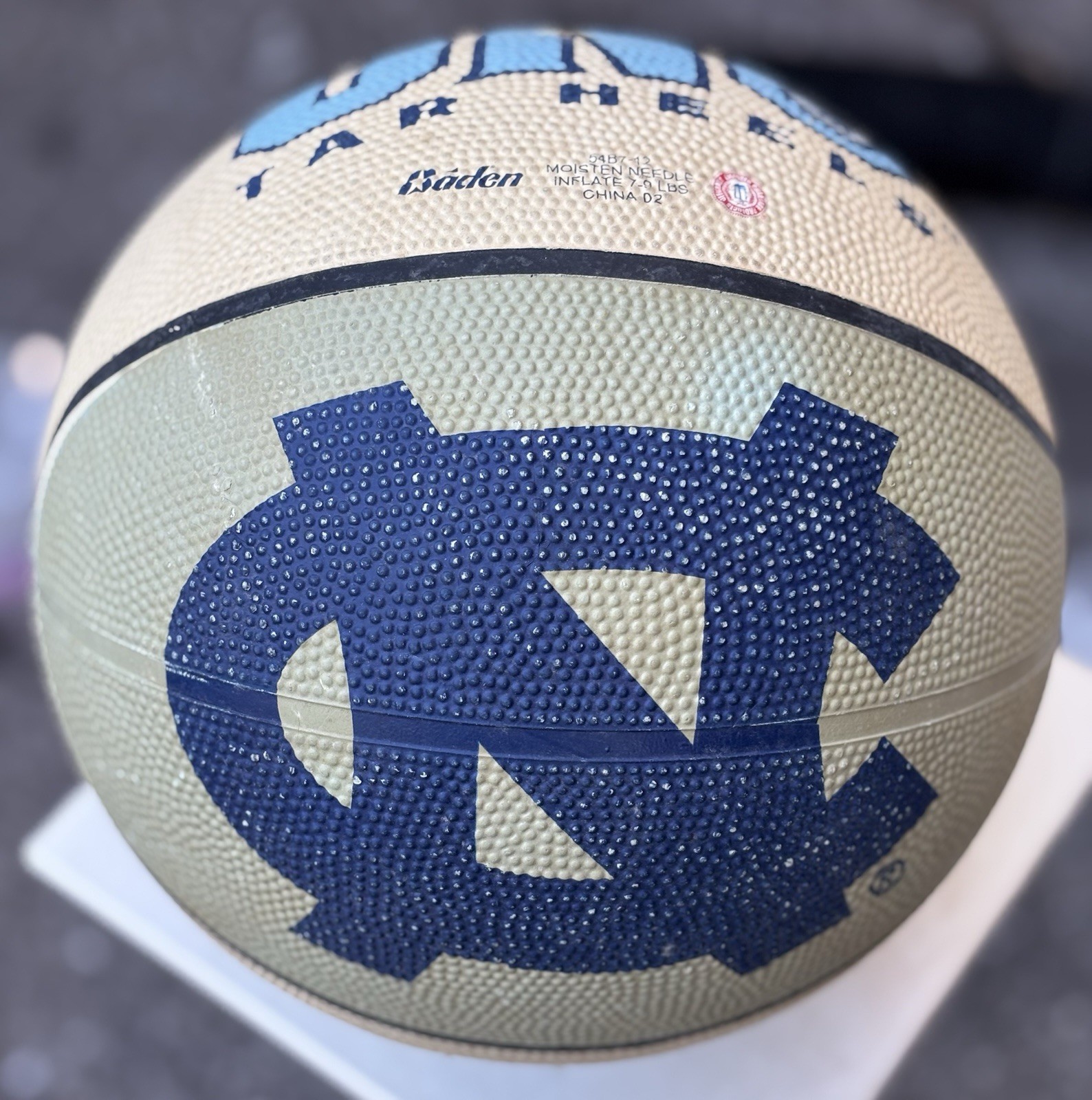 University North Carolina Tarheels Official Michael Jordan Era Baden Basketball_0 University North Carolina Tarheels Official Michael Jordan Era Baden Basketball