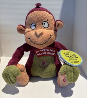 New w/ Tags Hallmark 2012 TOTALLY TICKLISH MONKEY Tested ~ Sings/Laughs/Moves
