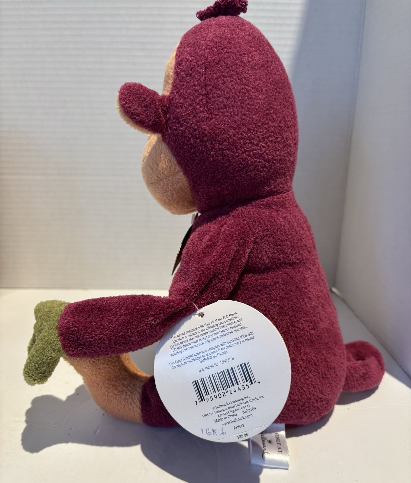 New w/ Tags Hallmark 2012 TOTALLY TICKLISH MONKEY Tested ~ Sings/Laughs/Moves_4 New w/ Tags Hallmark 2012 TOTALLY TICKLISH MONKEY Tested ~ Sings/Laughs/Moves
