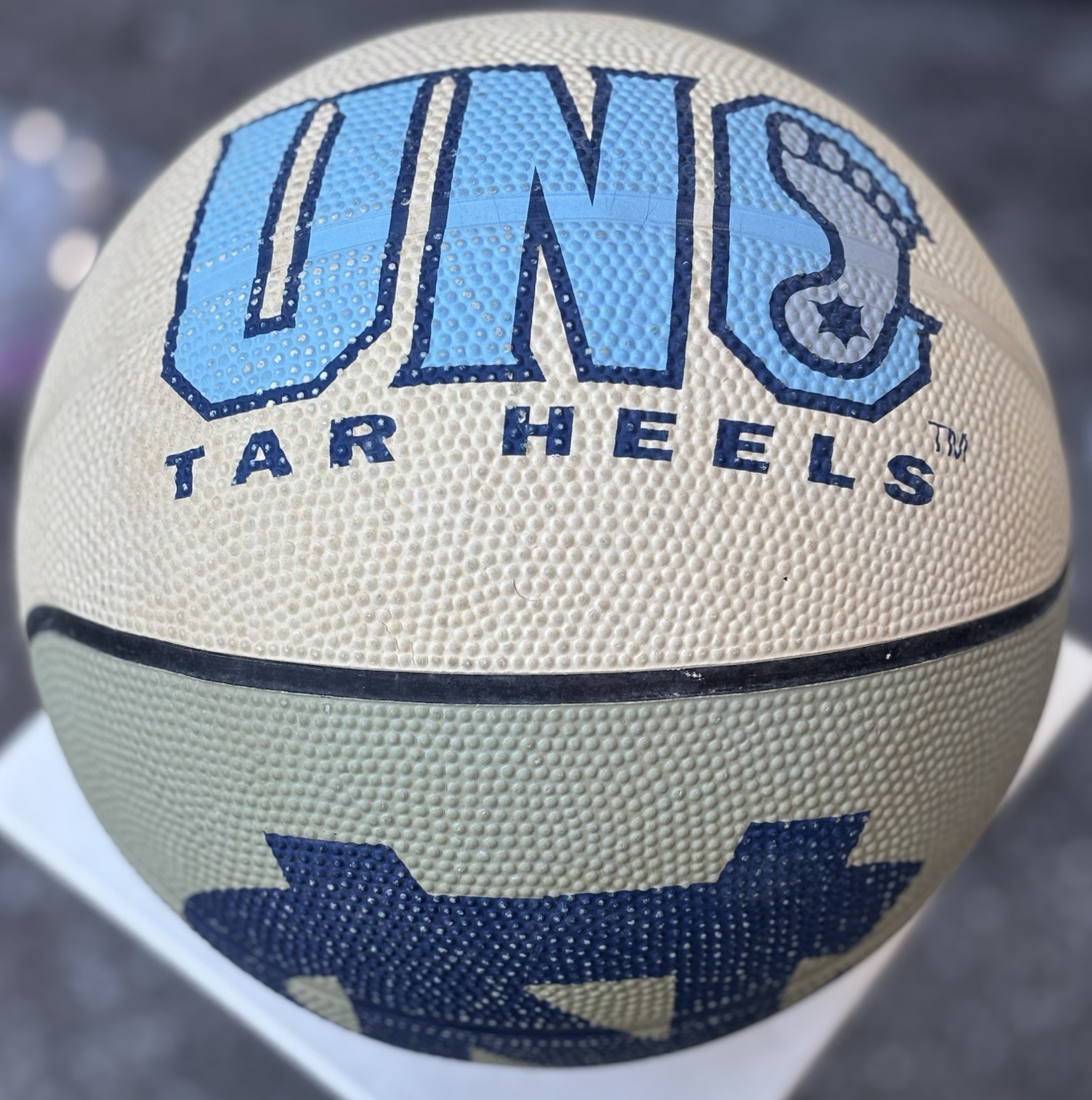 University North Carolina Tarheels Official Michael Jordan Era Baden Basketball_1 University North Carolina Tarheels Official Michael Jordan Era Baden Basketball