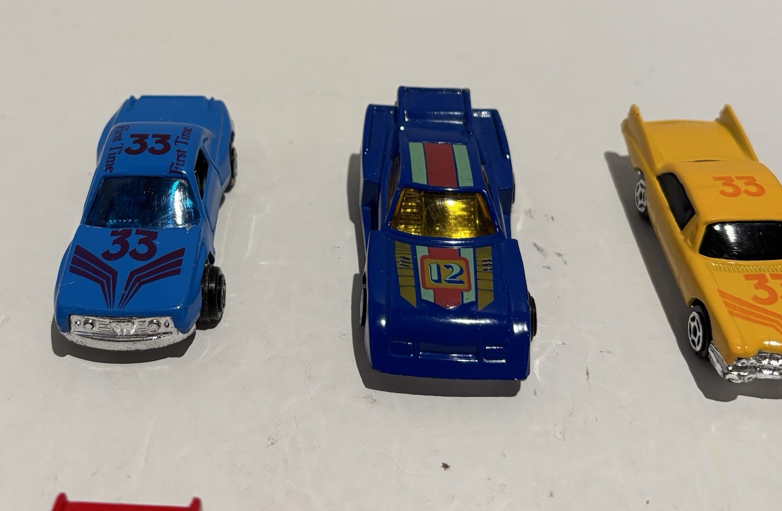 Vintage Blue First Time #33 Car Diecast Race Car Alfa Romeo & 8 More_2 Vintage Blue First Time #33 Car Diecast Race Car Alfa Romeo & 8 More