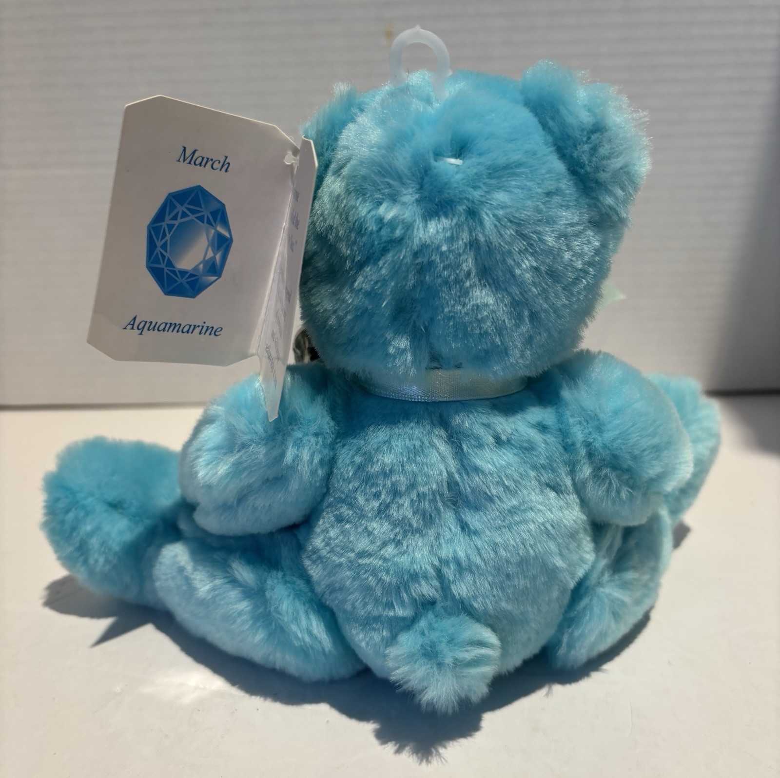 New Hallmark Plush March Aquamarine Birthstone Bear w/ Picture Photo Frame_3 New Hallmark Plush March Aquamarine Birthstone Bear w/ Picture Photo Frame