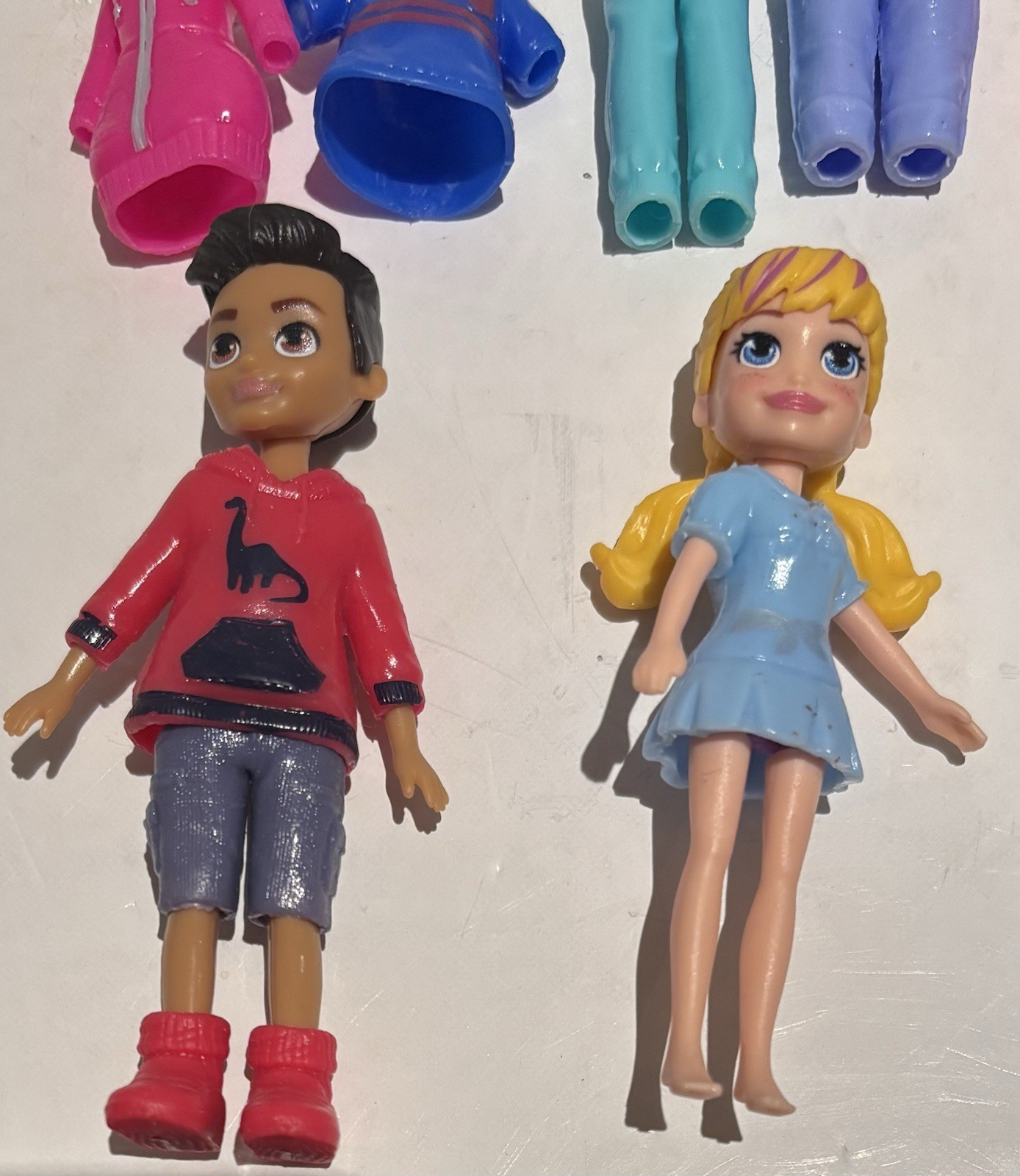 Lot Of 5 POLLY POCKET - Nicholas Boy Shani Lila Dolls - Outfit & Accessories_1 Lot Of 5 POLLY POCKET - Nicholas Boy Shani Lila Dolls - Outfit & Accessories