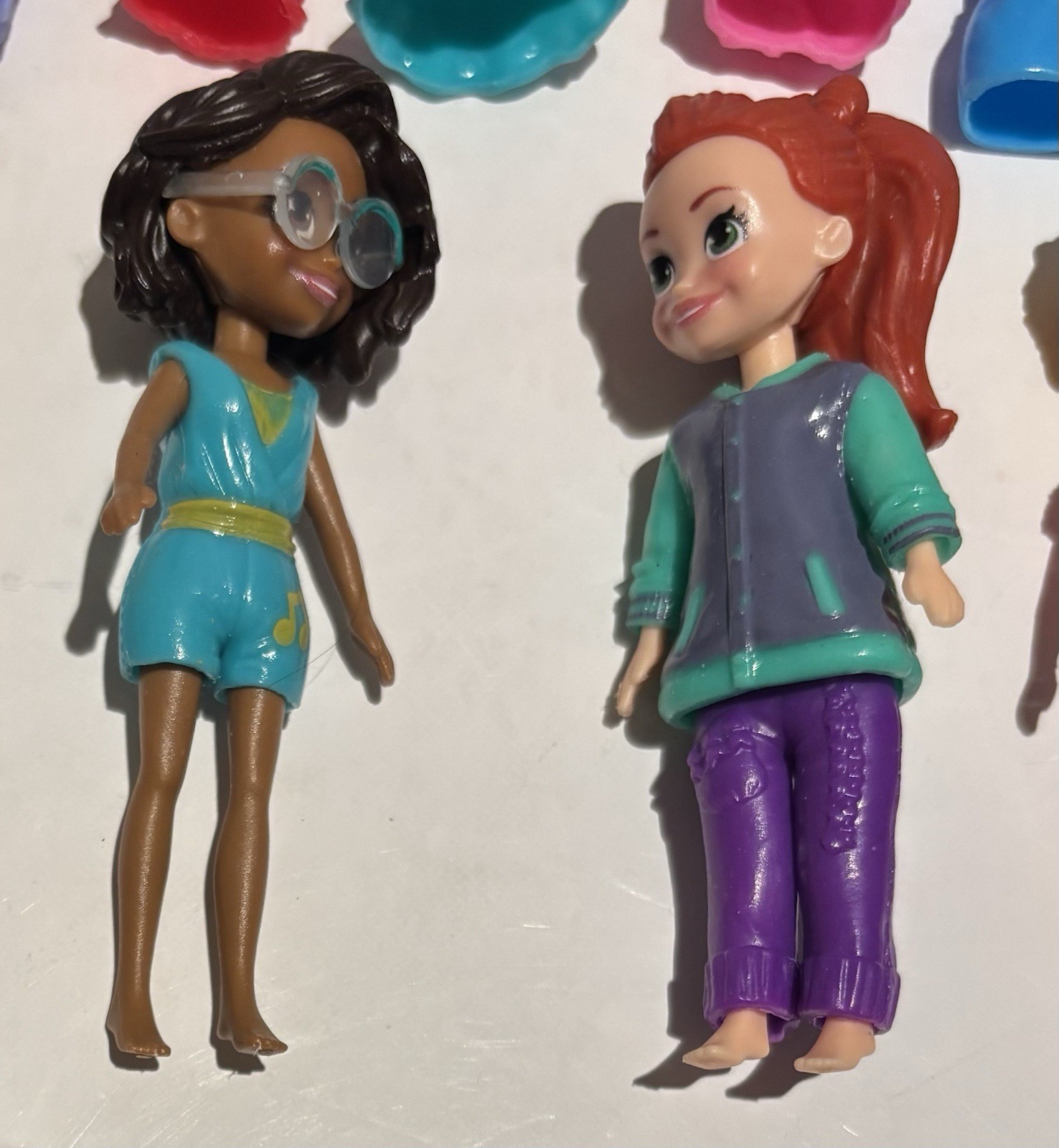 Lot Of 5 POLLY POCKET - Nicholas Boy Shani Lila Dolls - Outfit & Accessories_2 Lot Of 5 POLLY POCKET - Nicholas Boy Shani Lila Dolls - Outfit & Accessories