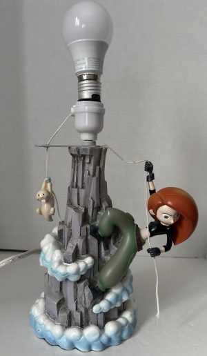 Home RARE Kim Possible Vintage 2004 Lamp Disney - Climbing Rufus - Works No Shade