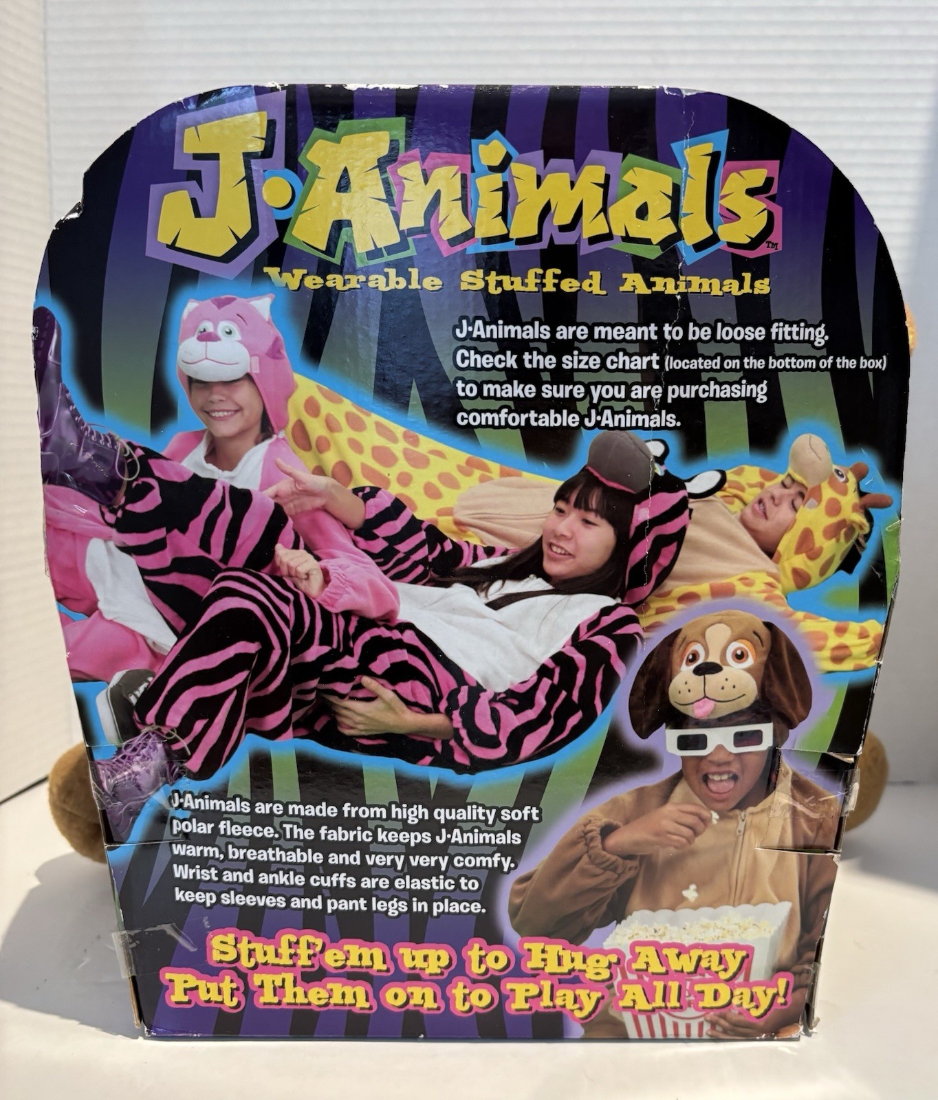 Jay At Play Janimals Giraffe Wearable Medium Costume - See Pics For Sizing_4 Jay At Play Janimals Giraffe Wearable Medium Costume - See Pics For Sizing