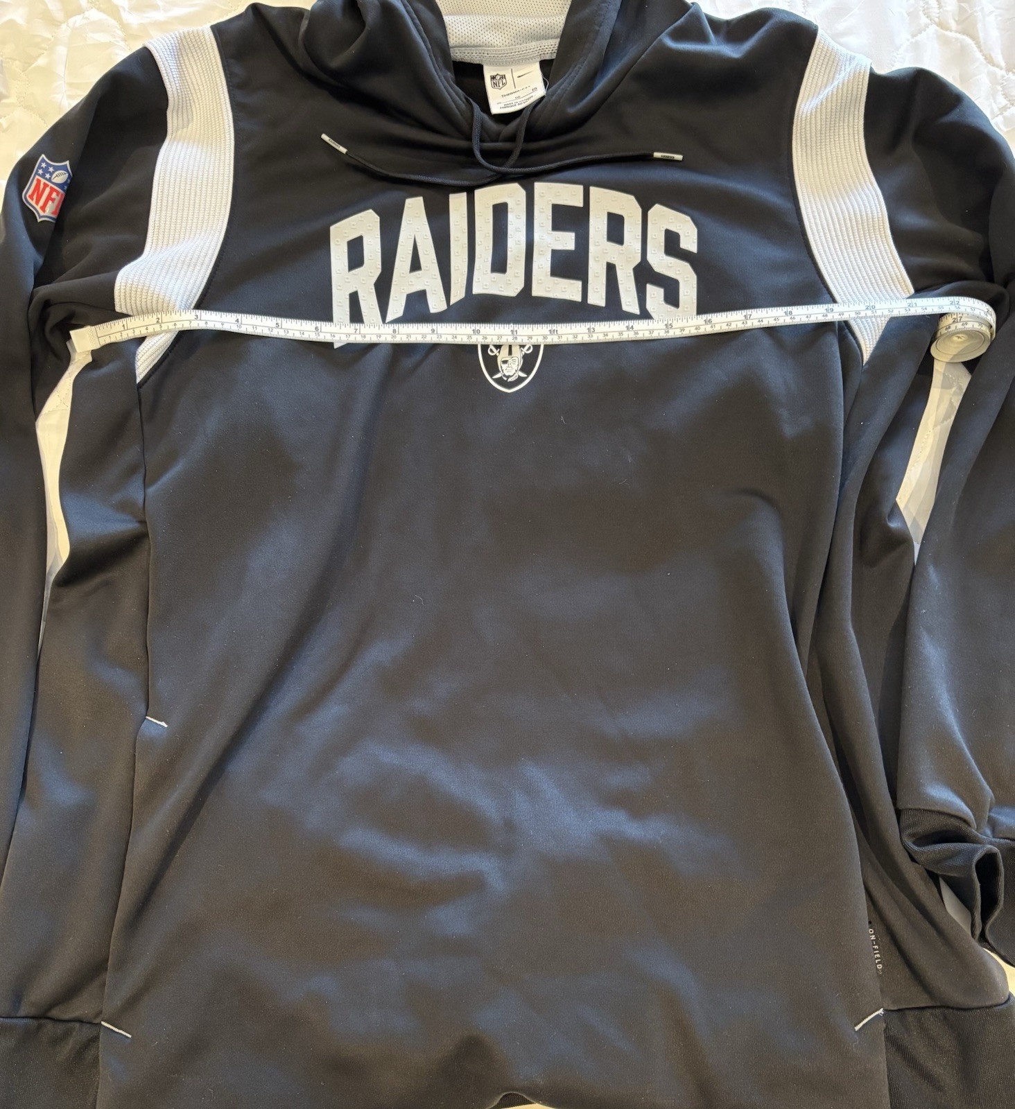Men's Nike Black Las Vegas Raiders Sideline Therma-Fit Hoodie Size XL VGUC_3 Men's Nike Black Las Vegas Raiders Sideline Therma-Fit Hoodie Size XL VGUC