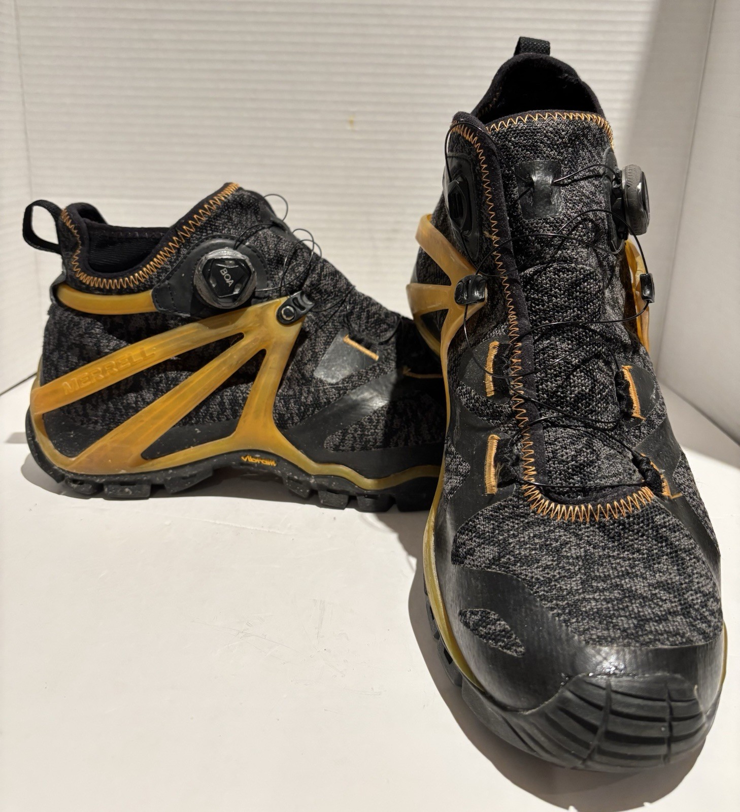 Merrell Men’s Rove Mid Knit Hiking Boots Speed Lace Size US 9.5 UK 9 EUR 43.5_1 Merrell Men’s Rove Mid Knit Hiking Boots Speed Lace Size US 9.5 UK 9 EUR 43.5