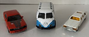 Vintage Rare Die-cast Lot of 3 Majorette France Limo Maisto Dodge Die Cast Metal