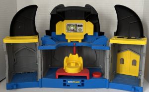 Fisher-Price Little People - Electronic DC SUPER FRIENDS Batcave Tested Working