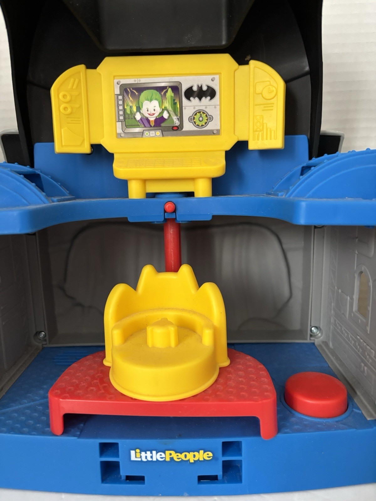 Fisher-Price Little People - Electronic DC SUPER FRIENDS Batcave Tested Working_1 Fisher-Price Little People - Electronic DC SUPER FRIENDS Batcave Tested Working