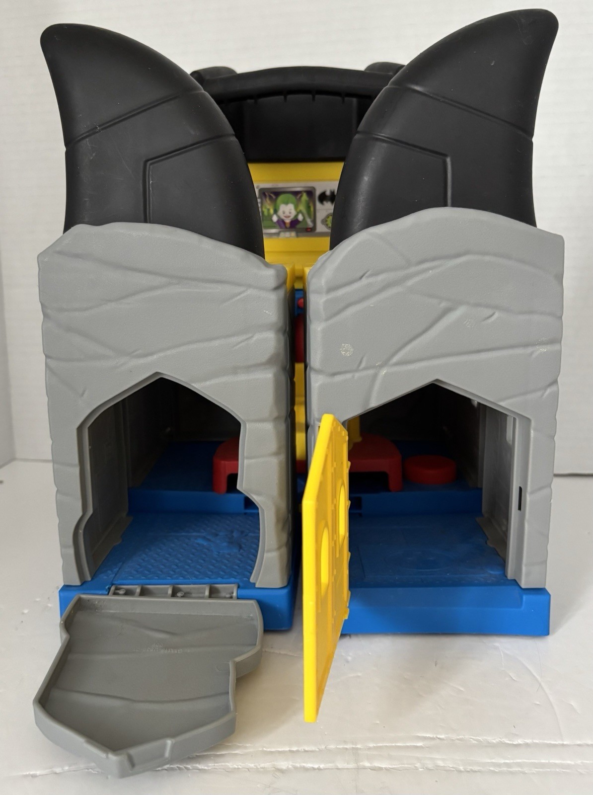Fisher-Price Little People - Electronic DC SUPER FRIENDS Batcave Tested Working_2 Fisher-Price Little People - Electronic DC SUPER FRIENDS Batcave Tested Working