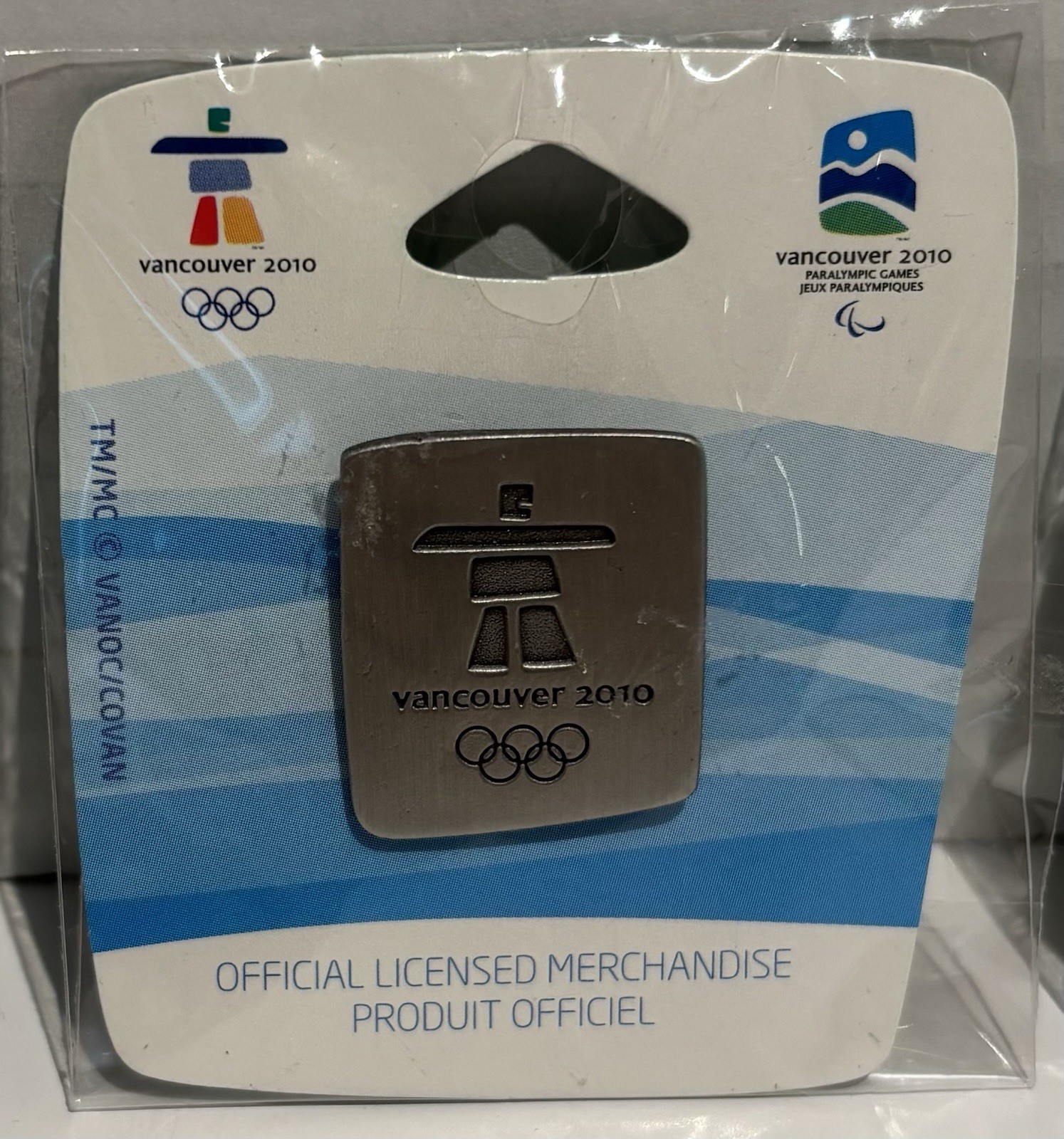 Set Of (5) Vancouver 2010 Olympics Collectable Enamel Lapel/Bag Pins New Sealed_3 Set Of (5) Vancouver 2010 Olympics Collectable Enamel Lapel/Bag Pins New Sealed