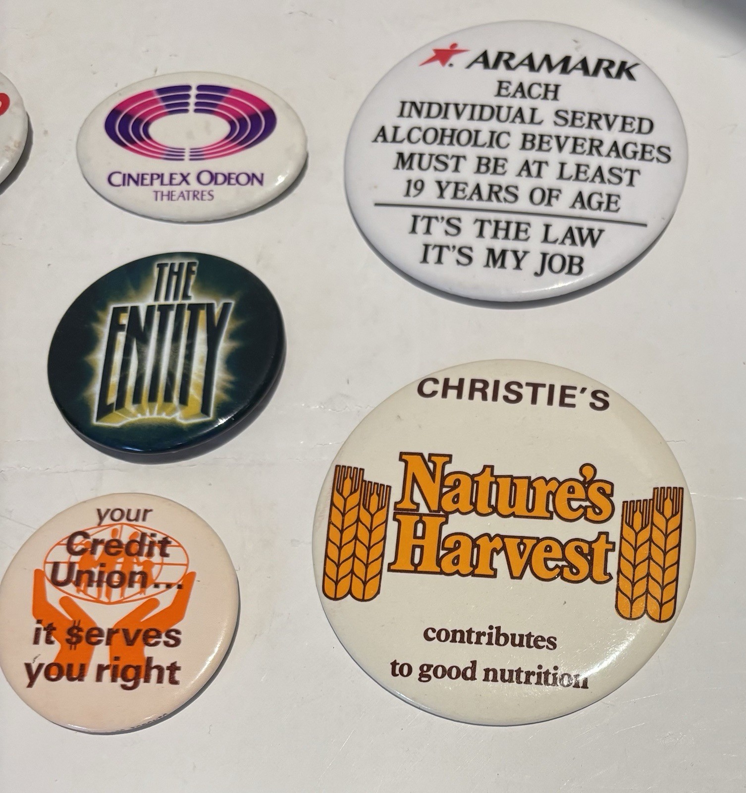 Vintage 1980’s Retro Pinback Buttons Lot Of 12 - Toronto Sun Movies Pop Culture_2 Vintage 1980’s Retro Pinback Buttons Lot Of 12 - Toronto Sun Movies Pop Culture